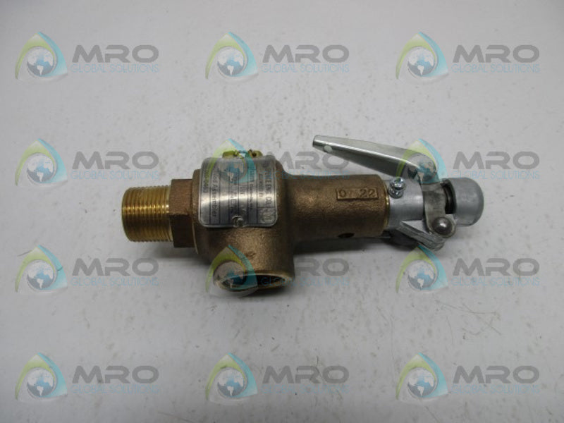 SPENCE 0031DDA-025 SAFETY RELIEF VALVE .75"  UNMP