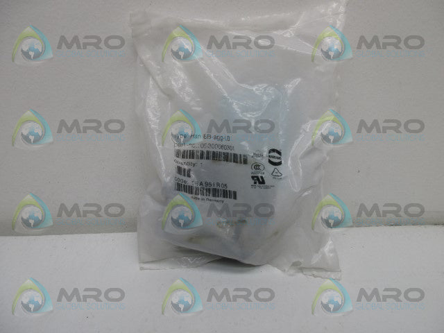 HARTING 09300060301 HAN6B-AGG-LB BASE PANEL ONE LEVER * NEW IN FACTORY BAG *