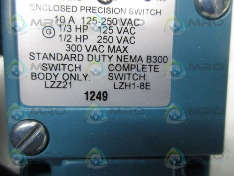 HONEYWELL LZH1-8E LIMIT SWITCH  NSMP