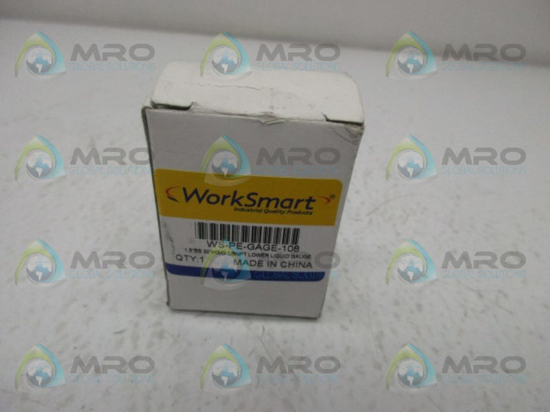 WORKSMART WS-PE-GAGE-108 LIQUID PRESSURE GAUGE  NSMP