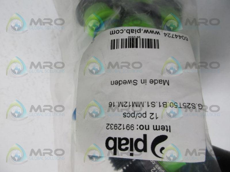 PIAB G.S25T50.B1.S1.MM12M.16 PIGRIP SUCTION CUP(PK OF 12)  NSMP