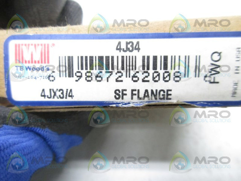 TB WOODS 4J SF FLANGE 3/4"  NSMP