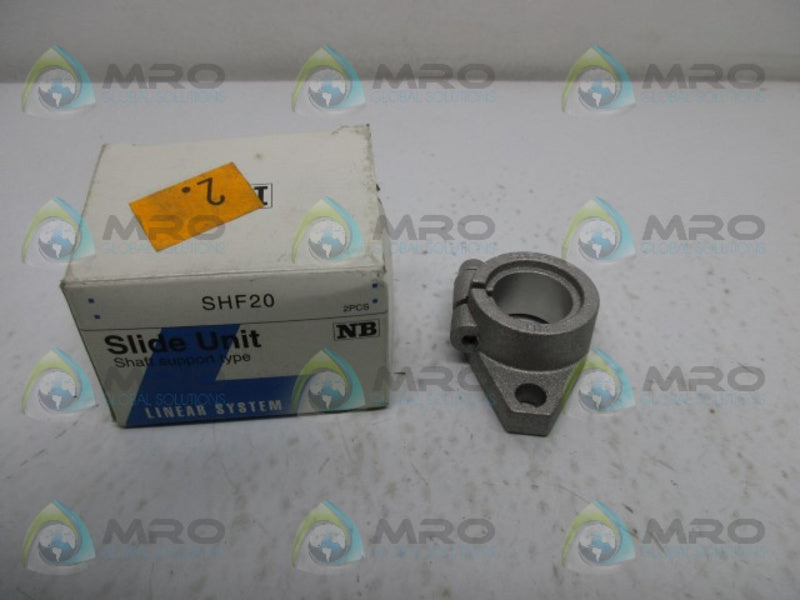 LINEAR SYSTEM SHF20 SLIDE UNIT (BOX OF 1)  NSMP