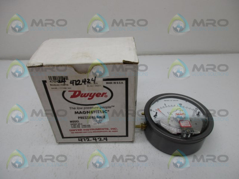 DWYER 12-193605-01 PRESSURE GAUGE  NSMP