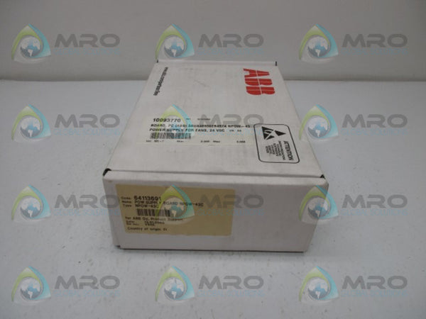 ABB NPOW-43C POWER SUPPLY BOARD  NSMP