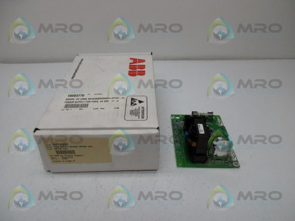 ABB NPOW-43C POWER SUPPLY BOARD  NSMP