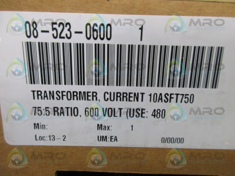 INSTRUMENT TRANSFORMER 10ASFT-750 NSFS