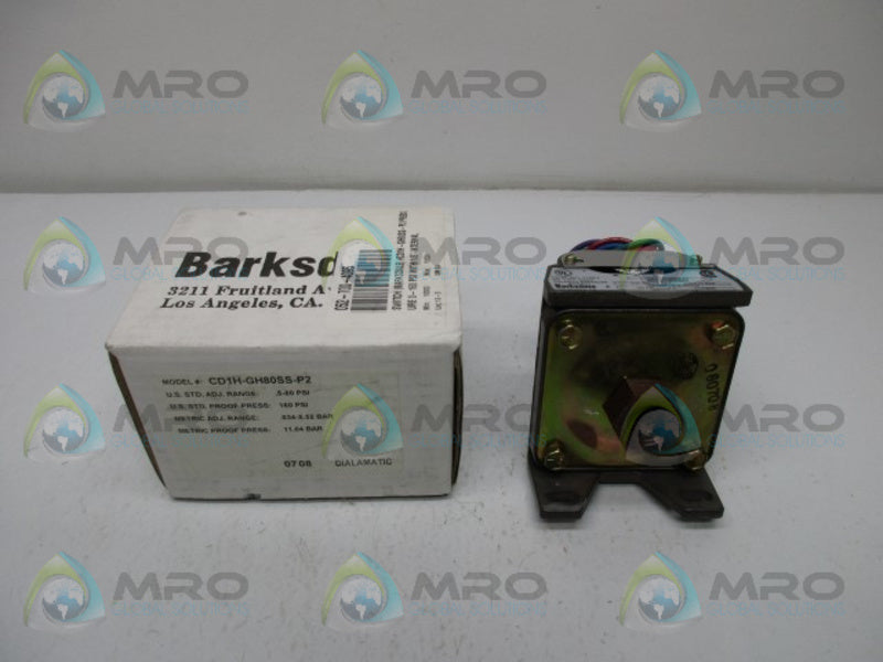 BARKSDALE CD1H-GH80SS-P2 DIAPHRAGM SWITCH  NSMP