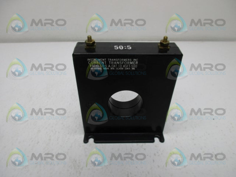 INSTRUMENT TRANSFORMER 10ASFT-500 TRANSFORMER RATIO 50:5  NSNP