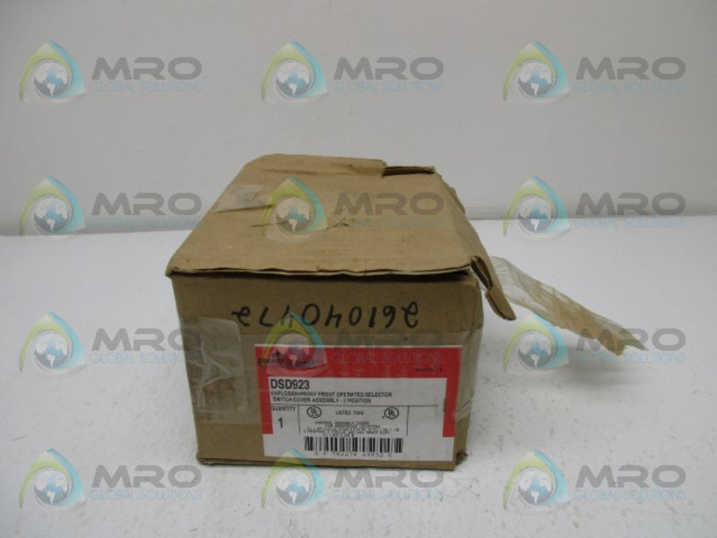 CROUSE HINDS DSD923 SELECTOR SWITCH  NSMP