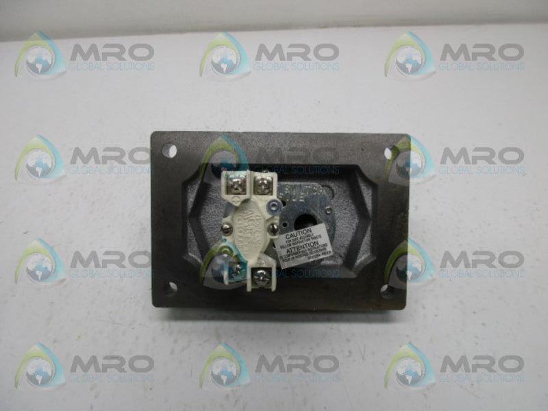 CROUSE HINDS DSD923 SELECTOR SWITCH  NSMP
