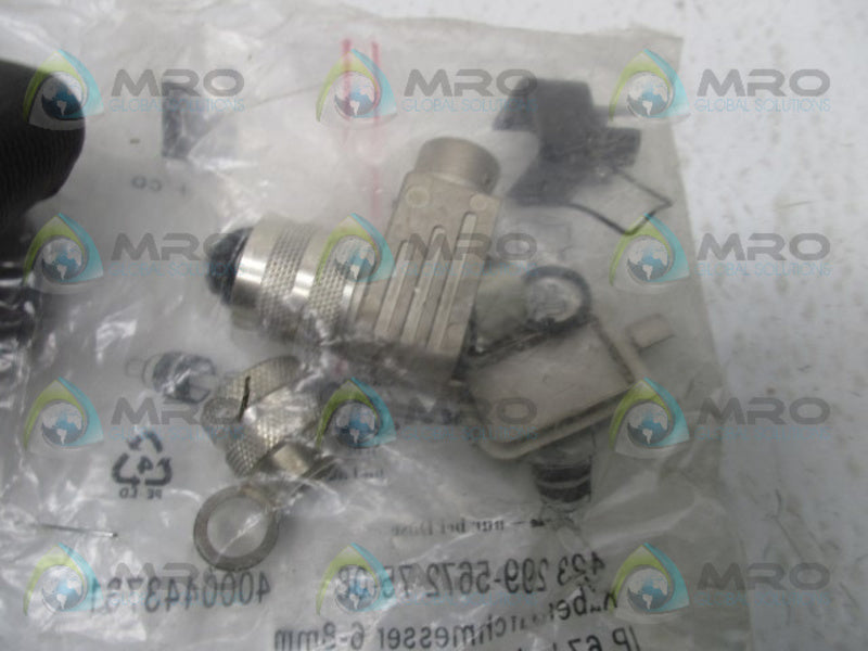 BINDER 423-2-99-5672-75-08 CABLE CONNECTOR * NEW IN FACTORY BAG *