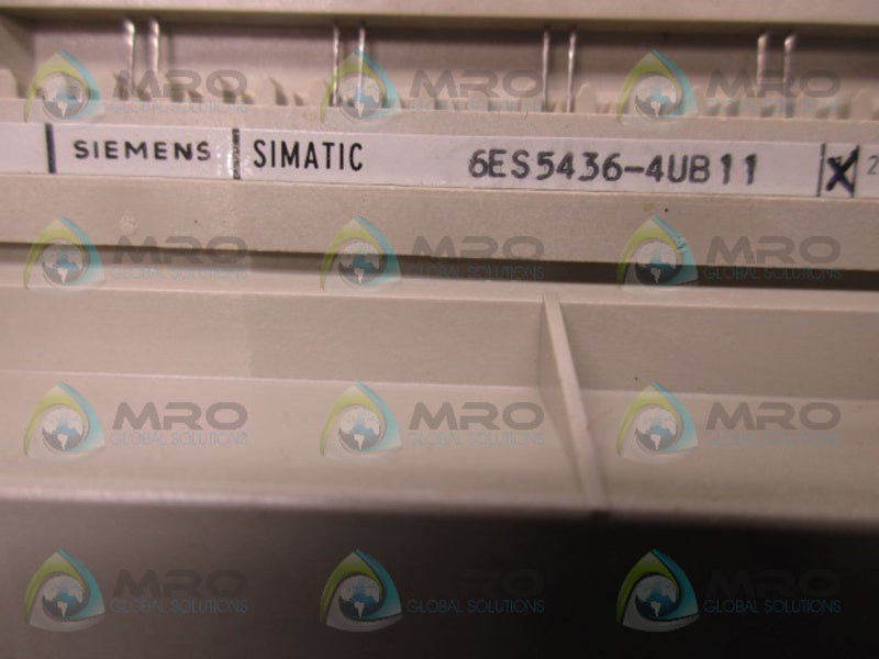 SIEMENS SIMATIC S5 6ES5436-4UB11 DIGITAL OUTPUT MODULE  NSMP