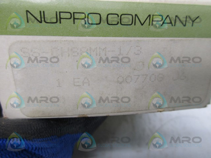 NUPRO SS-CHS8MM-1/3 CHECK VALVE FITTING  NSMP