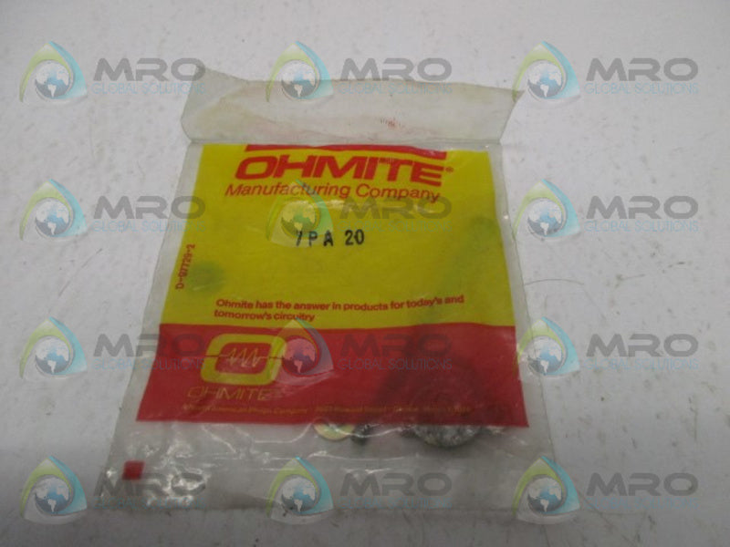 OHMITE 7PA20 MOUNTING HARDWARE  NSMP