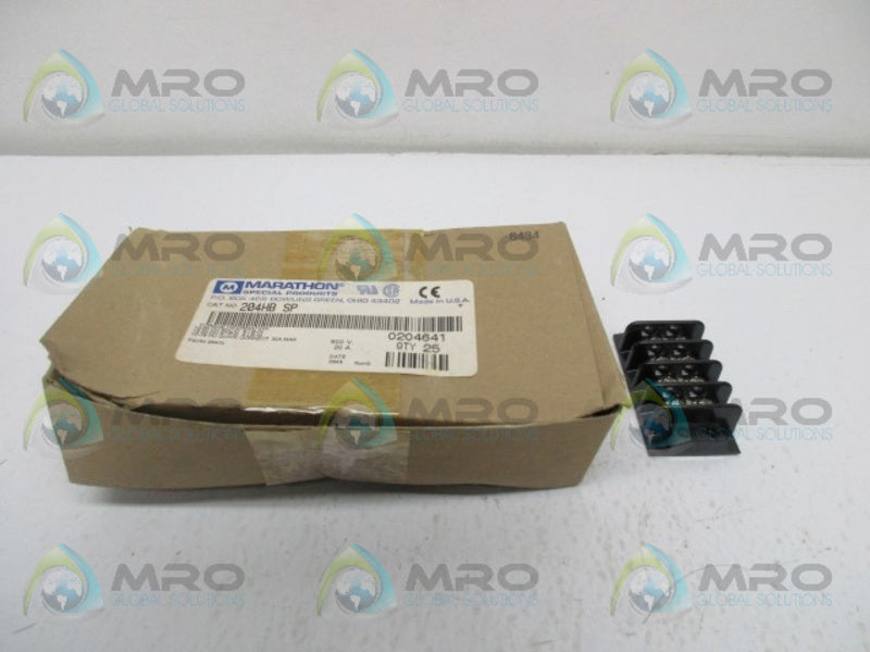 MARATHON 204HB-SP TERMINAL BLOCK (IN BOX)  NSNP