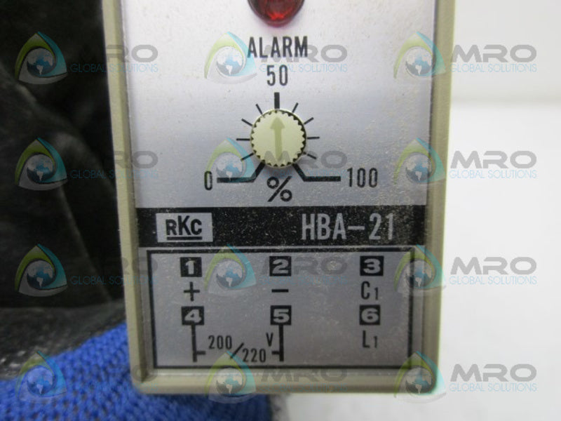 RKC HBA-21 ALARM MODULE  NSMP