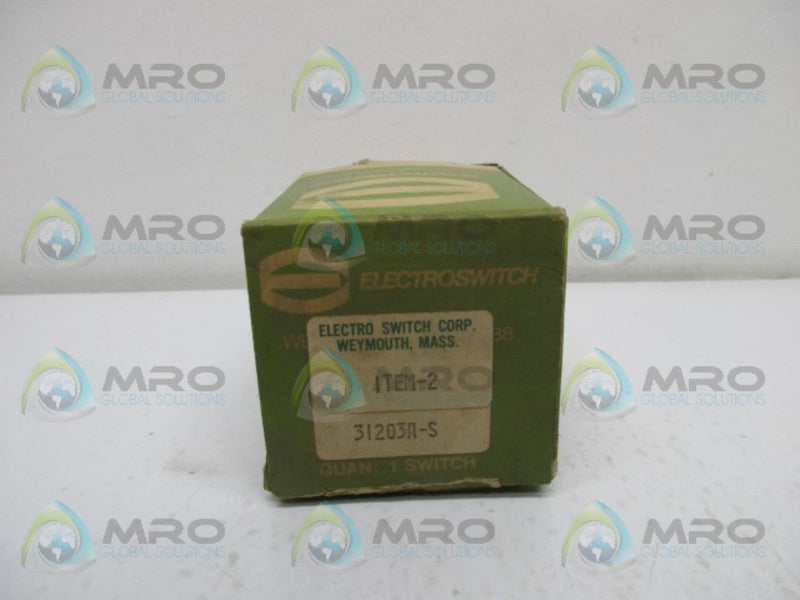 ELECTROSWITCH 31203A-S ROTARY SWITCH  NSMP