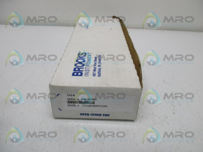 BROOKS 1350GBL3DAFA1AAD FLOW METER  NSMP