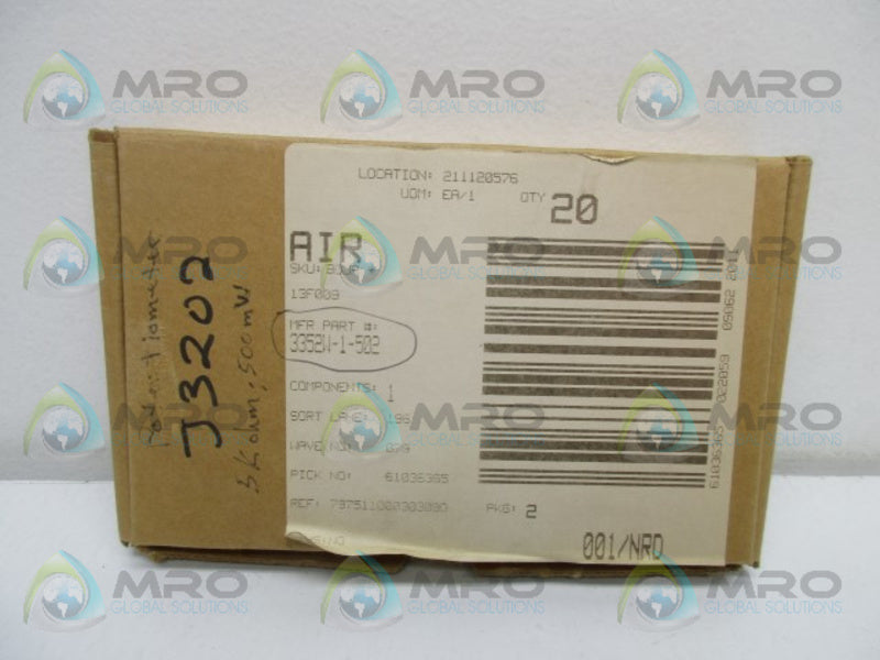 BOURNS 3352W-1-502 POTENTIOMETER (IN BOX)  NSNP