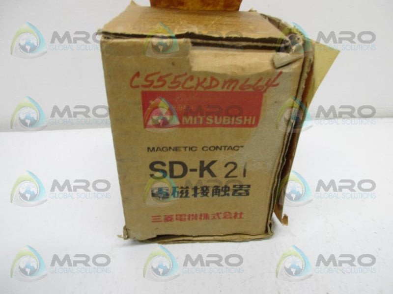 MITSUBISHI SD-K21 CONTACTORY  NSMP