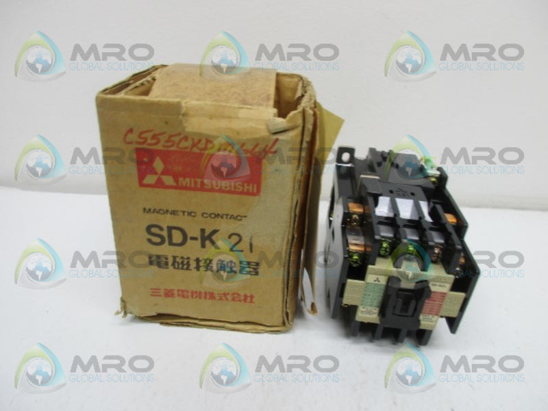 MITSUBISHI SD-K21 CONTACTORY  NSMP