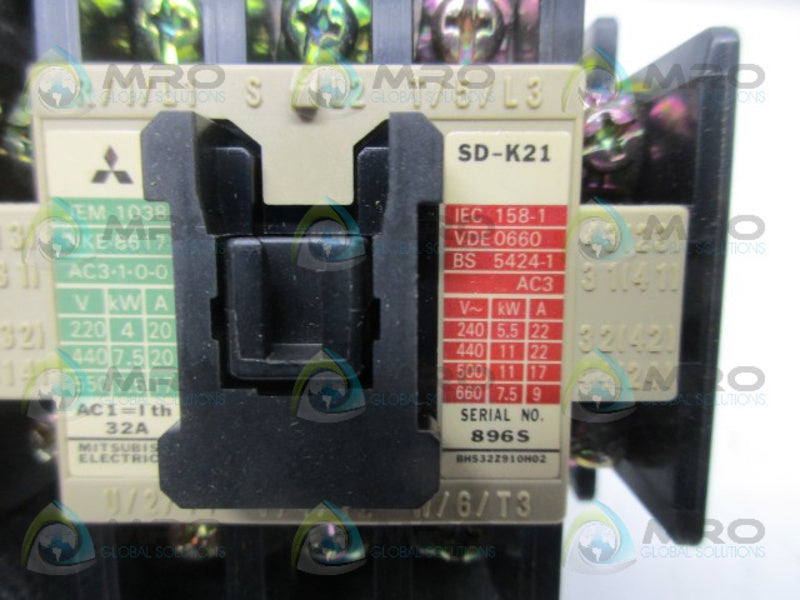 MITSUBISHI SD-K21 CONTACTORY  NSMP