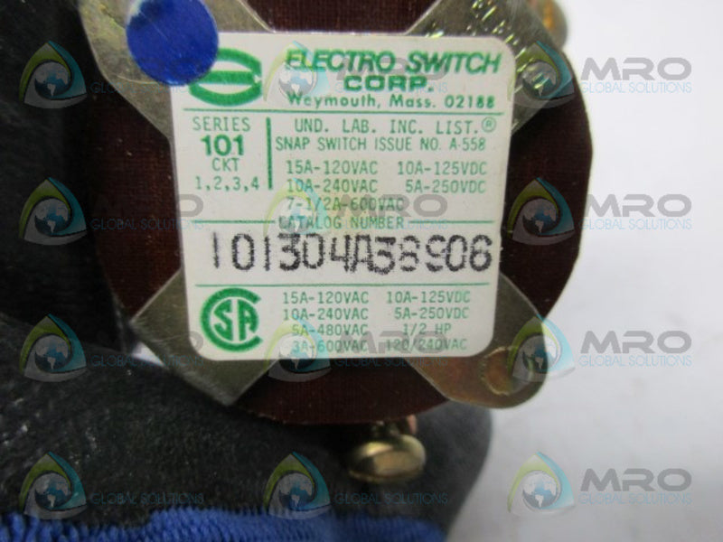 ELECTROSWITCH 101304A38906 ROTARY SWITCH  NSMP