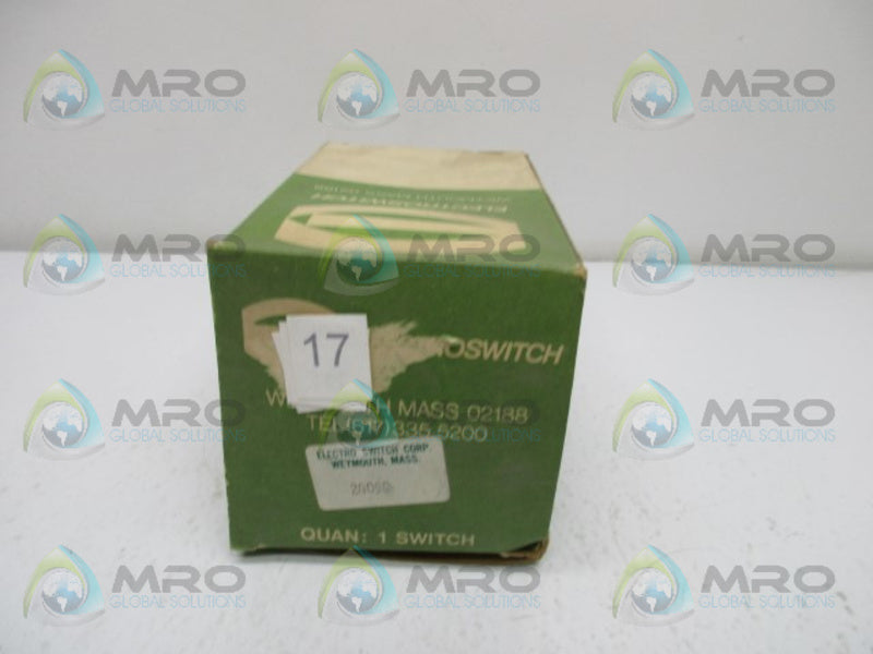 ELECTROSWITCH 2409C AMMETER TRANSFER SWITCH  NSMP