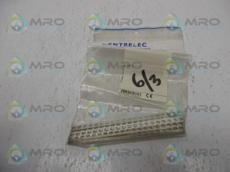 ENTRELEC 0174-784-20 TERNINAL BLOCKER JUMPER BAR (PK OF 10)  NSNP IN BAG