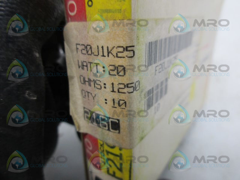 OHMITE F20J1K25 THIN POWER RESISTOR (IN BOX)  NSNP