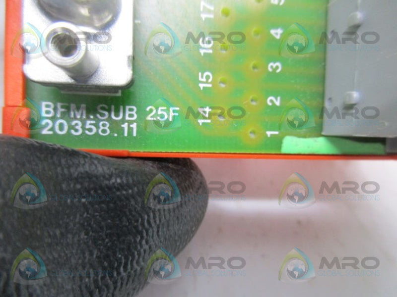 ENTRELEC BFM.SUB25F CONNECTOR INTERFACE SCREW CLAMP MODULE  NSNP