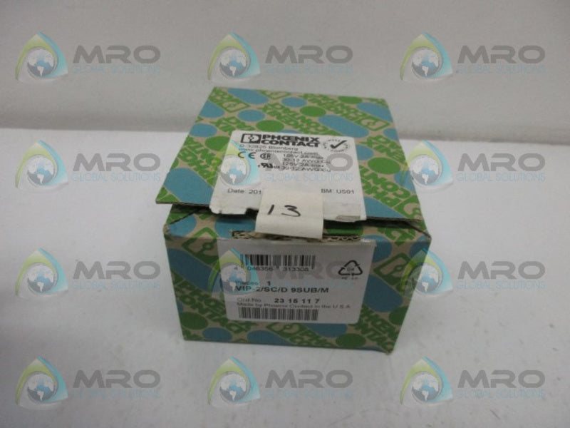 PHOENIX CONTACT VIP-2/SC/D9SUB/M MODULE  NSMP