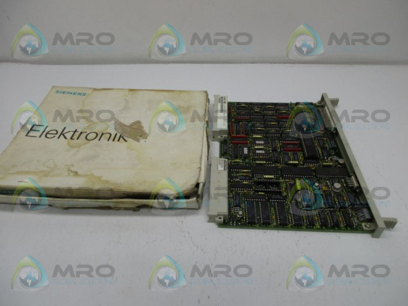 SIEMENS 6ES5922-1AA21 CPU MODULE  NSMP
