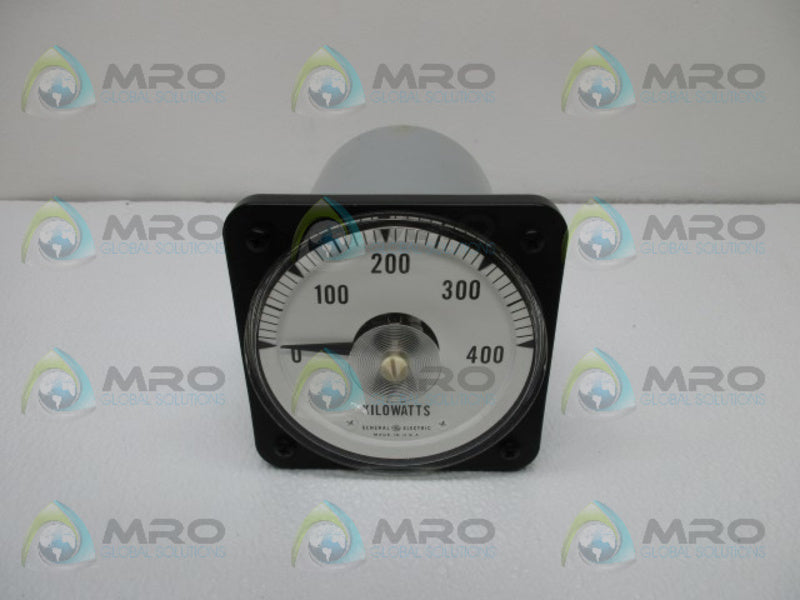 GENERAL ELECTRIC 50-105251FCKH1ACC PANEL MOUNT WATT GAUGE  NSNP