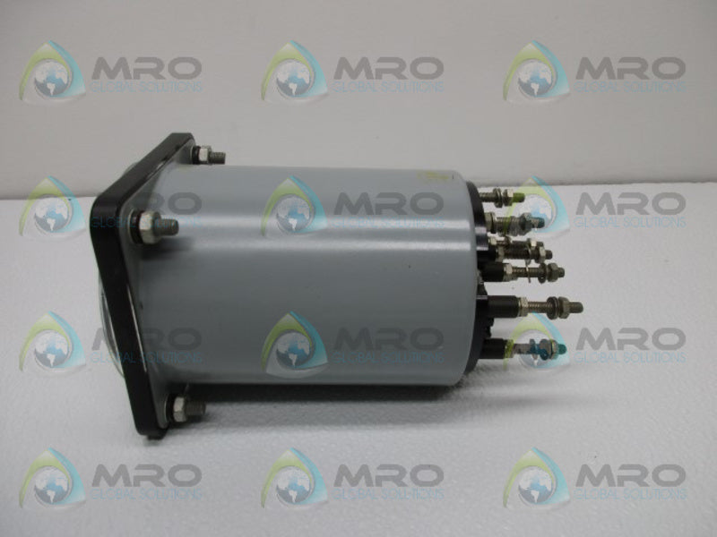 GENERAL ELECTRIC 50-105251FCKH1ACC PANEL MOUNT WATT GAUGE  NSNP