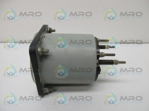 GENERAL ELECTRIC 50-112402FCAD1 POWER FACTOR METER * USED *