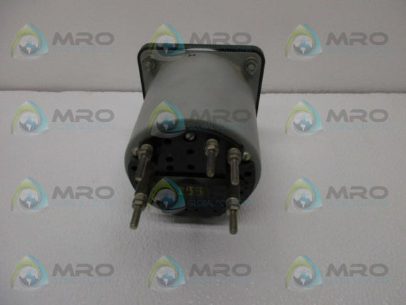 GENERAL ELECTRIC 50-112402FCAD1 POWER FACTOR METER * USED *