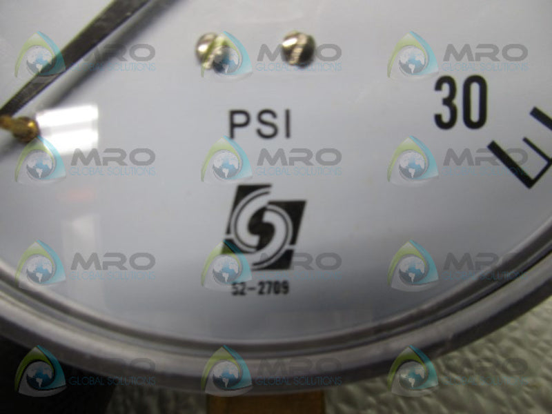 TRERICE 800B4002LA090 PRESSURE GAUGE 0-30PSI  NSMP