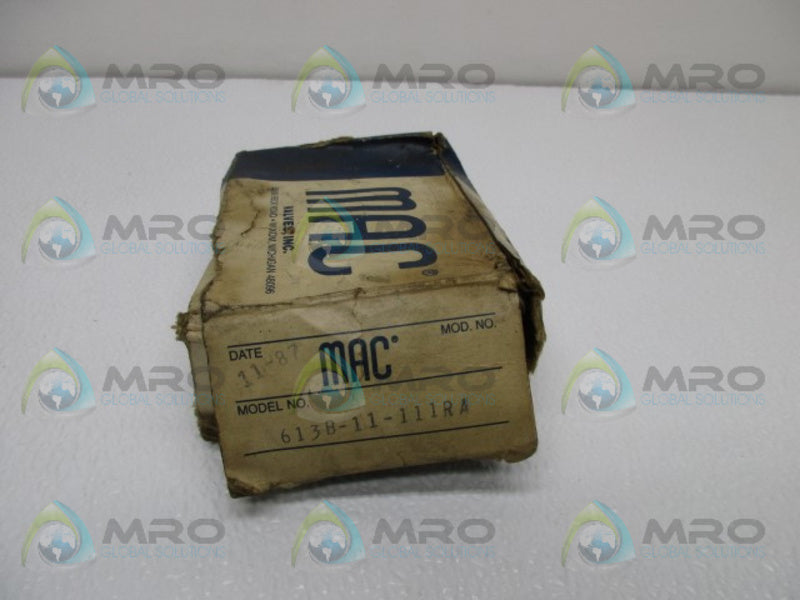MAC 613B-11-111RA VALVE  UNMP