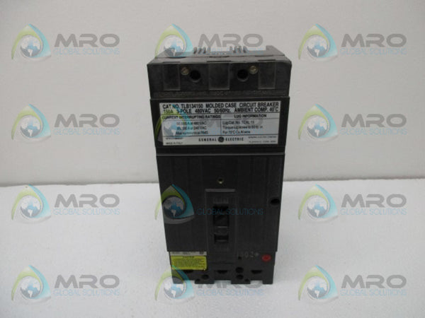 GENERAL ELECTRIC TLB134150 MOLDED CASE CIRCUIT BREAKER  NSNP
