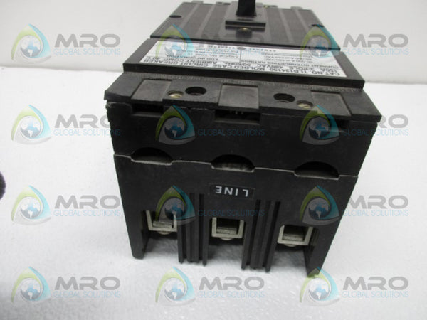 GENERAL ELECTRIC TLB134150 MOLDED CASE CIRCUIT BREAKER  NSNP