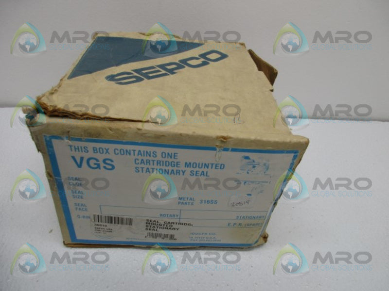 SPECO VGS CARTRIDGE MOUNTED SATIONARY SEAL  NSMP