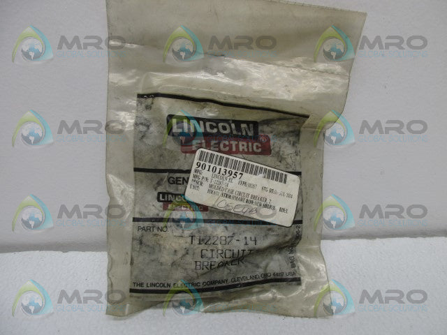 LINCOLN ELECTRIC T12287-14 CIRCUIT BREAKER * NEW IN FACTORY BAG *