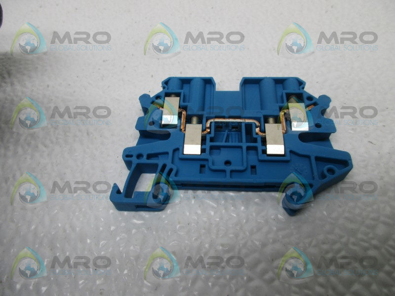 PHOENIX CONTACT UT4-QUATTRO BU TERMINAL BLOCK (IN BOX)  NSNP