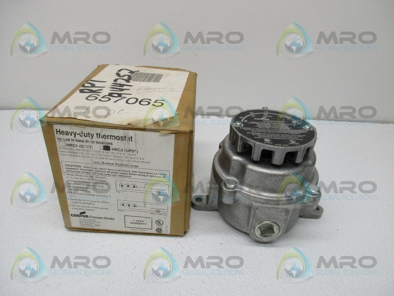 CROUSE HINDS HRC2 THERMOSTAT  NSMP