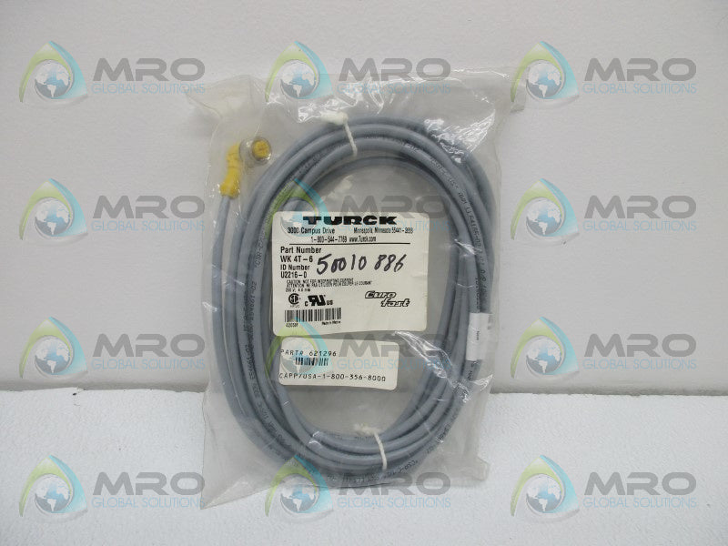 TURCK WK4T-6 * NEW IN FACTORY BAG *