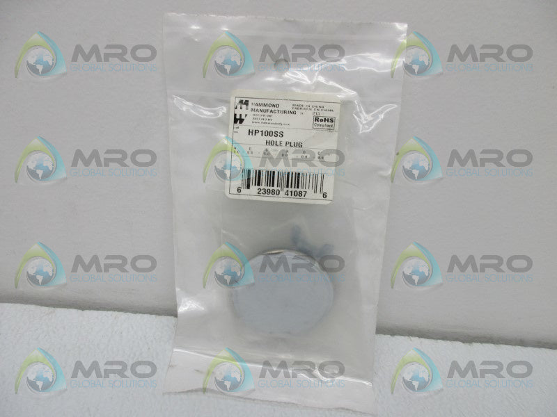 HAMMOND HP100SS HOLE PLUG  NSMP