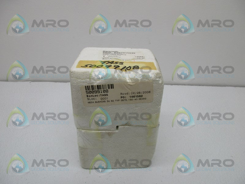 REXROTH R067015040 SUPER LINEAR BUSHING  NSMP