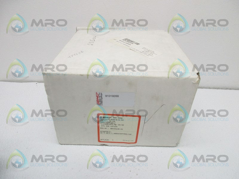 GEMU I-DE-88220109-01-2311033 DIAPHRAGM VALVE  NSMP